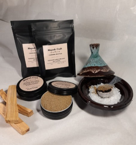 Incenso Artigianale - Lavanda, Palo Santo e Anice Stellato (+ 5 Carboncini)