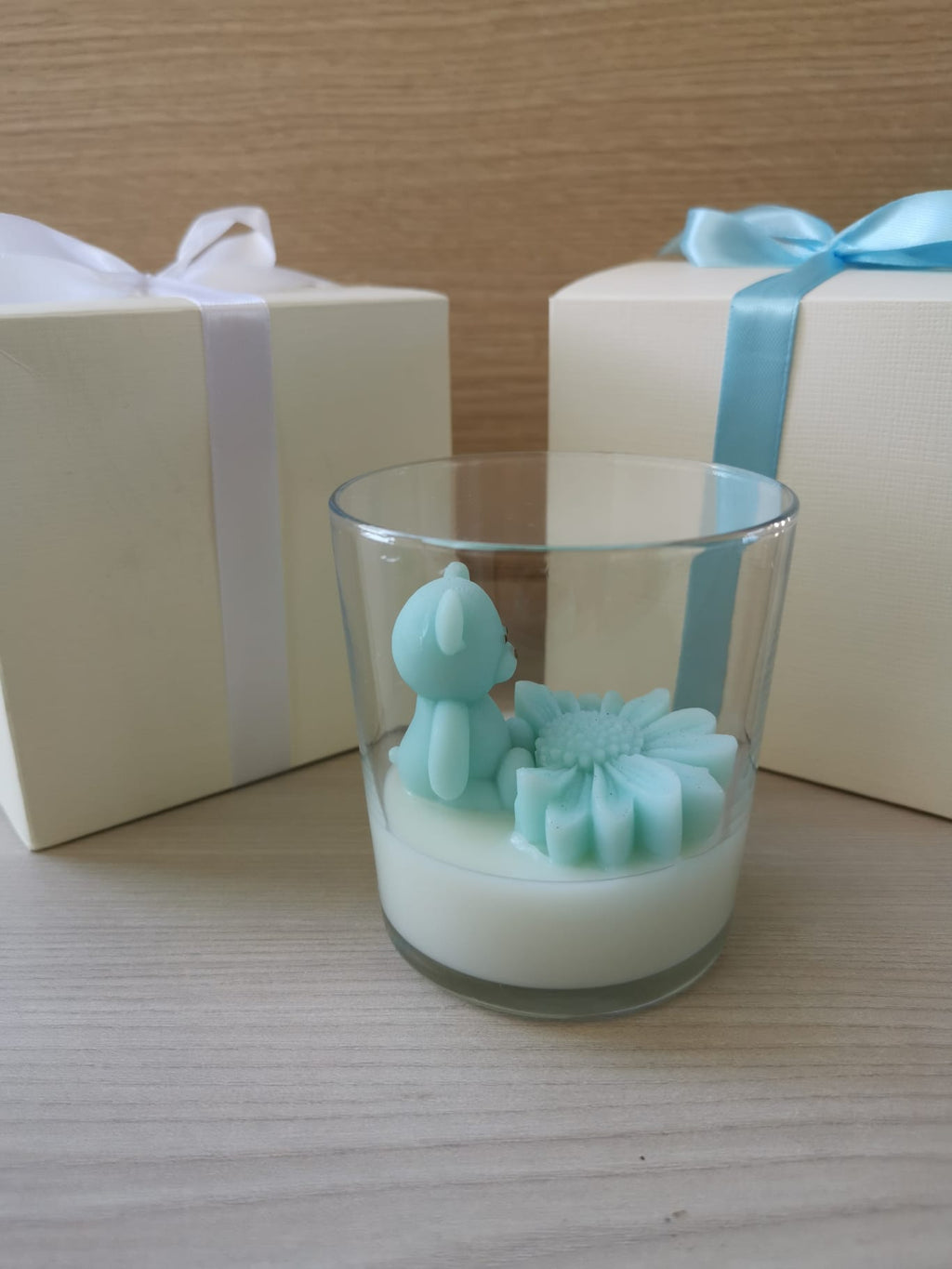 Bomboniera Battesimo e Baby Shower - Collezione Bimbo Orsetto e Leoncino