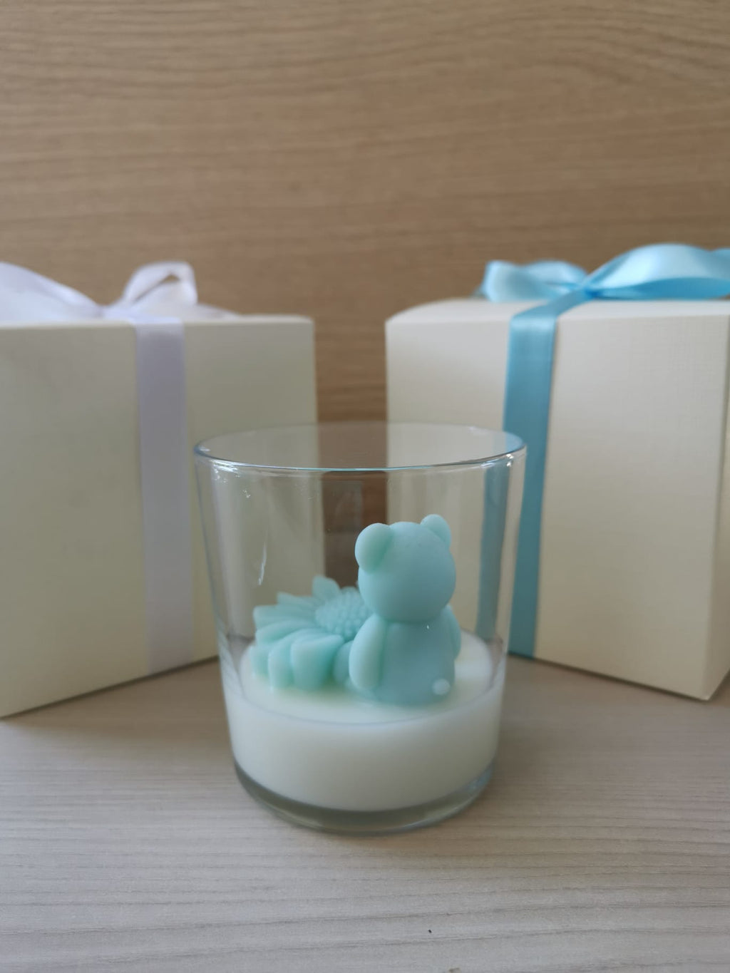 Bomboniera Battesimo e Baby Shower - Collezione Bimbo Orsetto e Leoncino
